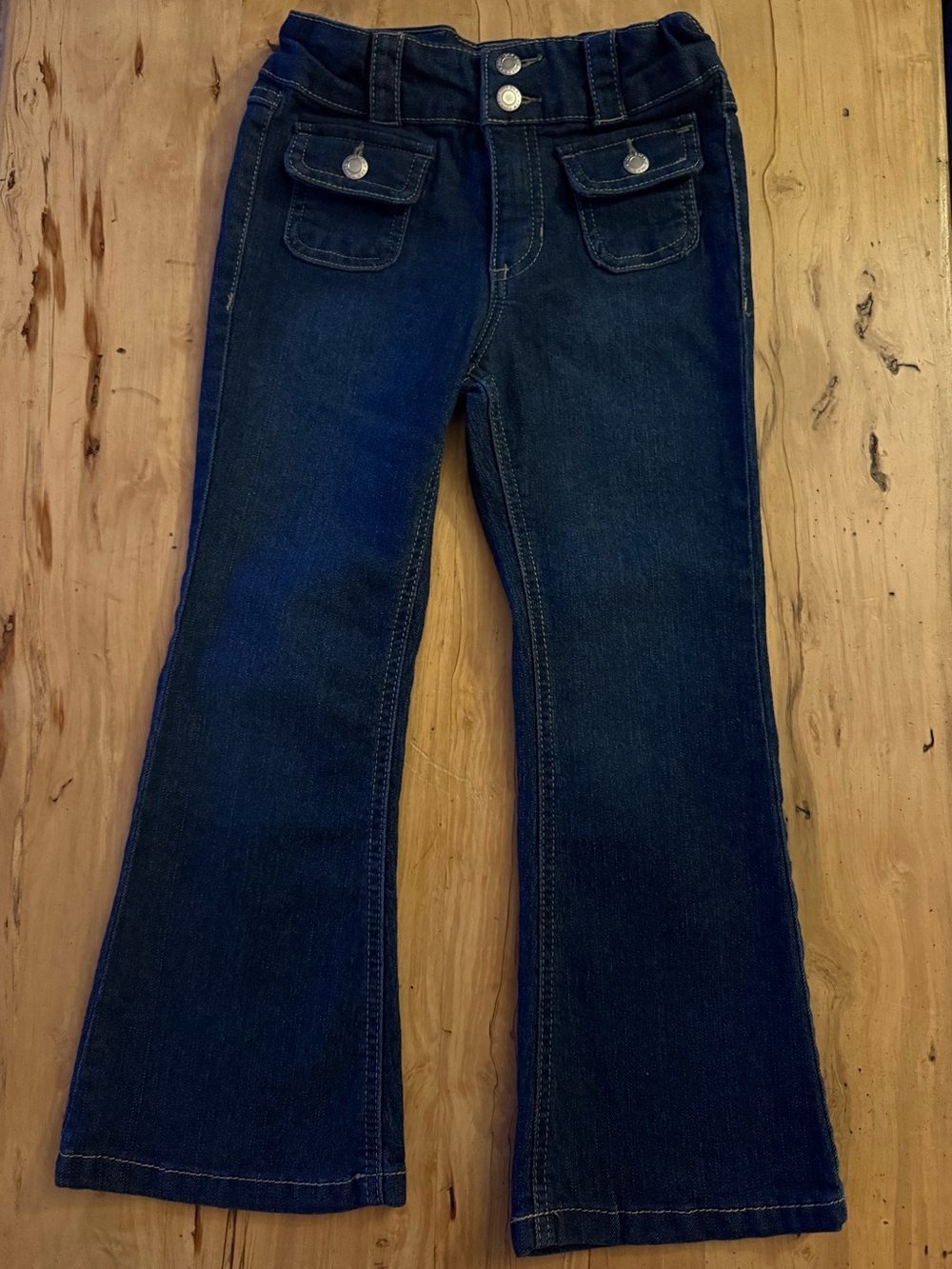 DKNY Girls Size 6 Dark Wash Flare Bootcut Jeans – NWOT